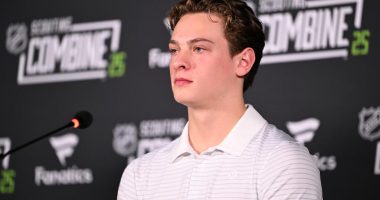 James Hagens is 2025 NHL Draft's wild card â with Islanders a possibility